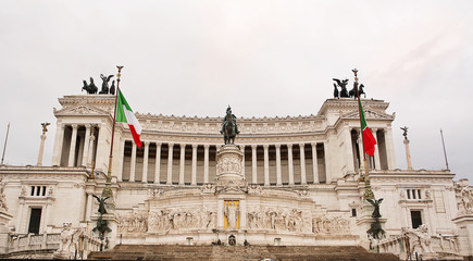 Vittoriano or altar of the fatherland