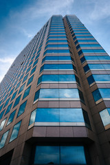 Obraz premium Modern skyscraper in downtown Los Angeles, California.