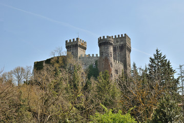 Fototapeta na wymiar Castello di Torre Alfina - Viterbo - Lazio - Italia