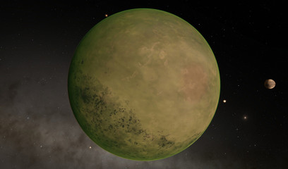 Alien Desert Exo Planet