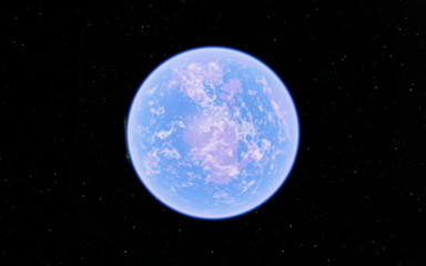 Obraz na płótnie Canvas Alien Desert Exo Planet