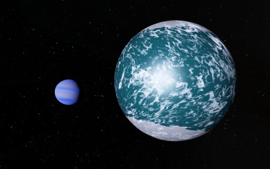 Alien Desert Exo Planet