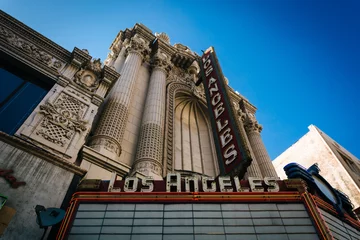 Crédence de cuisine en verre imprimé Los Angeles Le théâtre de Los Angeles, au centre-ville de Los Angeles, en Californie.