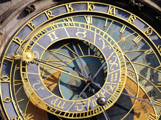 Fototapeta na wymiar Astronomical Clock, Prague Old Town