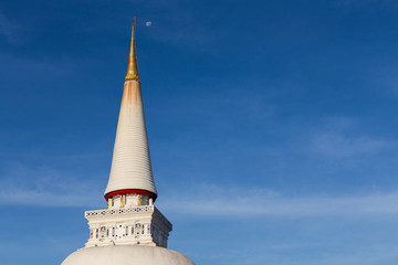 Large ancient stupa at Nakhon Si Thammarat
