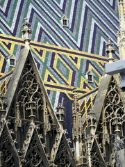 St. Stephan cathedral in Vienna Austria. Landmark architecture