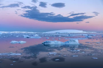 Foto auf Acrylglas Antarktis Mitternachtssonne - Weddellmeer - Antarktis