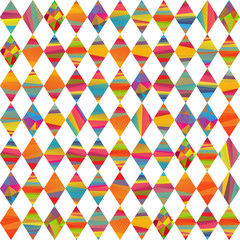 seamles  pattern with colorfull rhombus