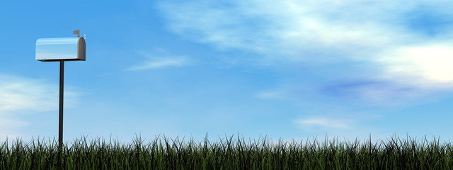 Letterbox - 3D render