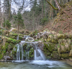 Hinwiler Tobel mit Wasserfall