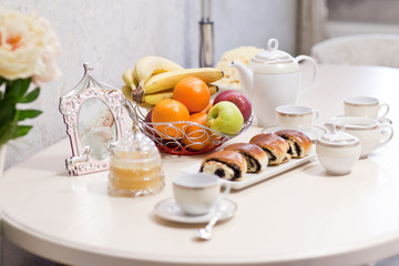 Breakfast at home