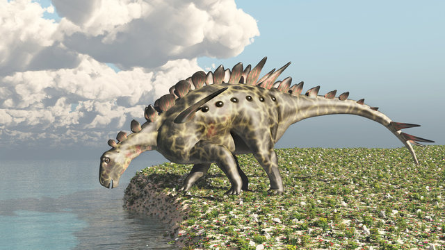 Dinosaur Huayangosaurus