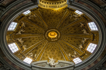 Fototapeta na wymiar Cupola di Sant'Andrea al Quirinale - Roma