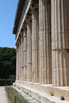 The temple of Hephaestus, Ancient Agora of Athens
