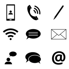 Icons Kommunikation