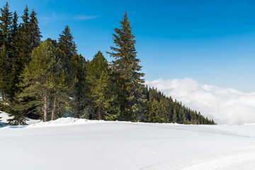 View of Austrian Alps, Mayrhofen ski resort