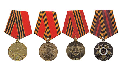Медали к юбилеям празднования дня Победы