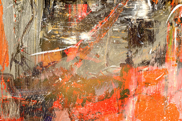 Abstract on Canvas