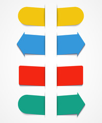 vector sticker for text