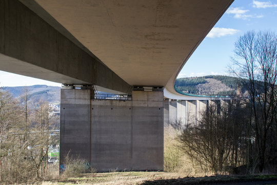 german highway bridge