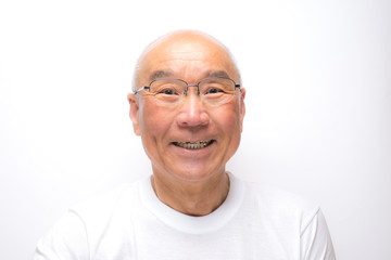 笑顔のシニア