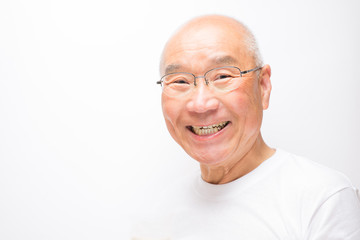 笑顔のシニア