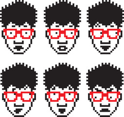 Pixel People Four