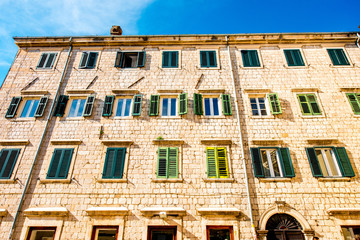 Kotor old city in Montenegro