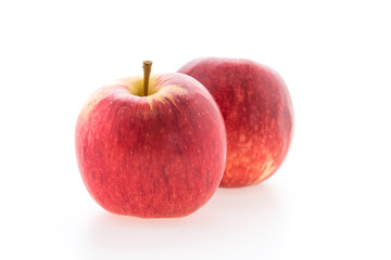 Red apple isolated