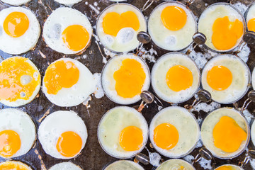 Fried eggs