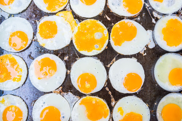 Fried eggs