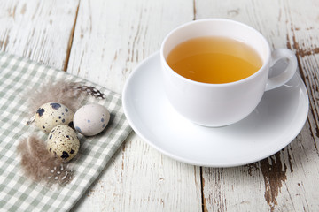 Easter breakfast decoration