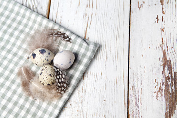 Fototapeta na wymiar Easter eggs decoration