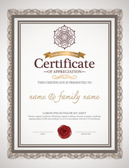 certificate design template.