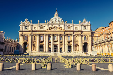 Fototapeta na wymiar St. Peter's cathedral, Rome