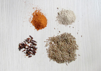 Spices, seasonings