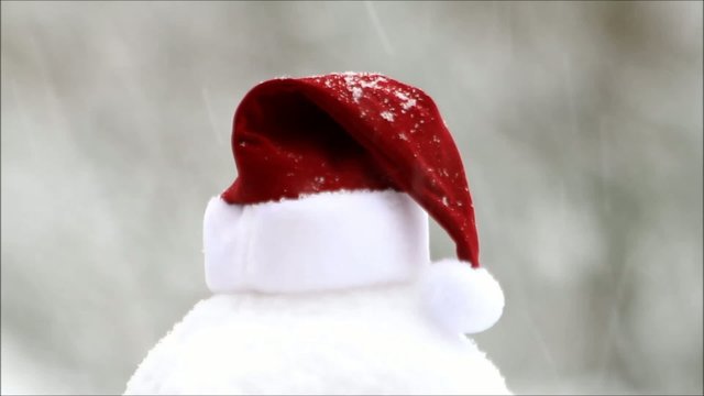 Schneeflocken auf Nikolausm&uuml;tze