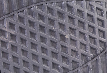 Close up of black texture.