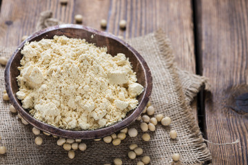 Heap of Soy Flour