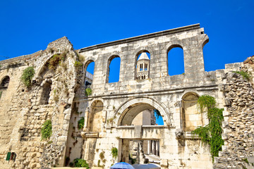 Naklejka premium Ruins of historic city of Split