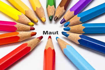 Naklejka premium PKW - Maut