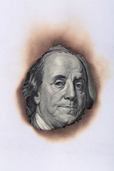 Fototapeta na wymiar Benjamin Franklin
