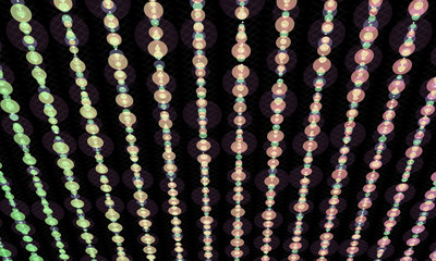 Colorful Bokeh background with Defocused lights