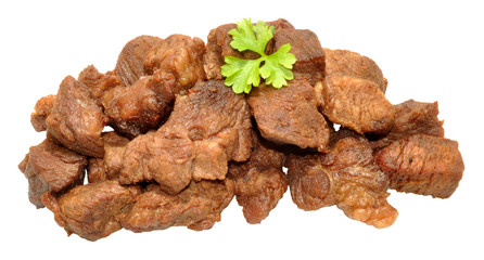 Cooked Diced Beef