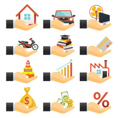 Loan, Hands with Objects Credit