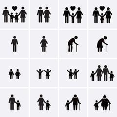 Family Icons - 81430372