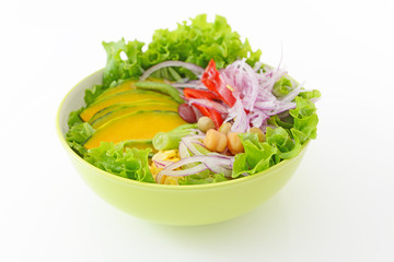 新鮮なサラダ