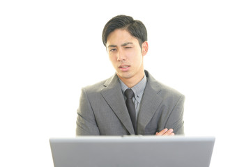 疲れたビジネスマン