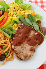 おいしそうなステーキ