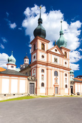 Fototapeta na wymiar Chlum Svate Mari (Chlum of Holy Mary), Czech Republic